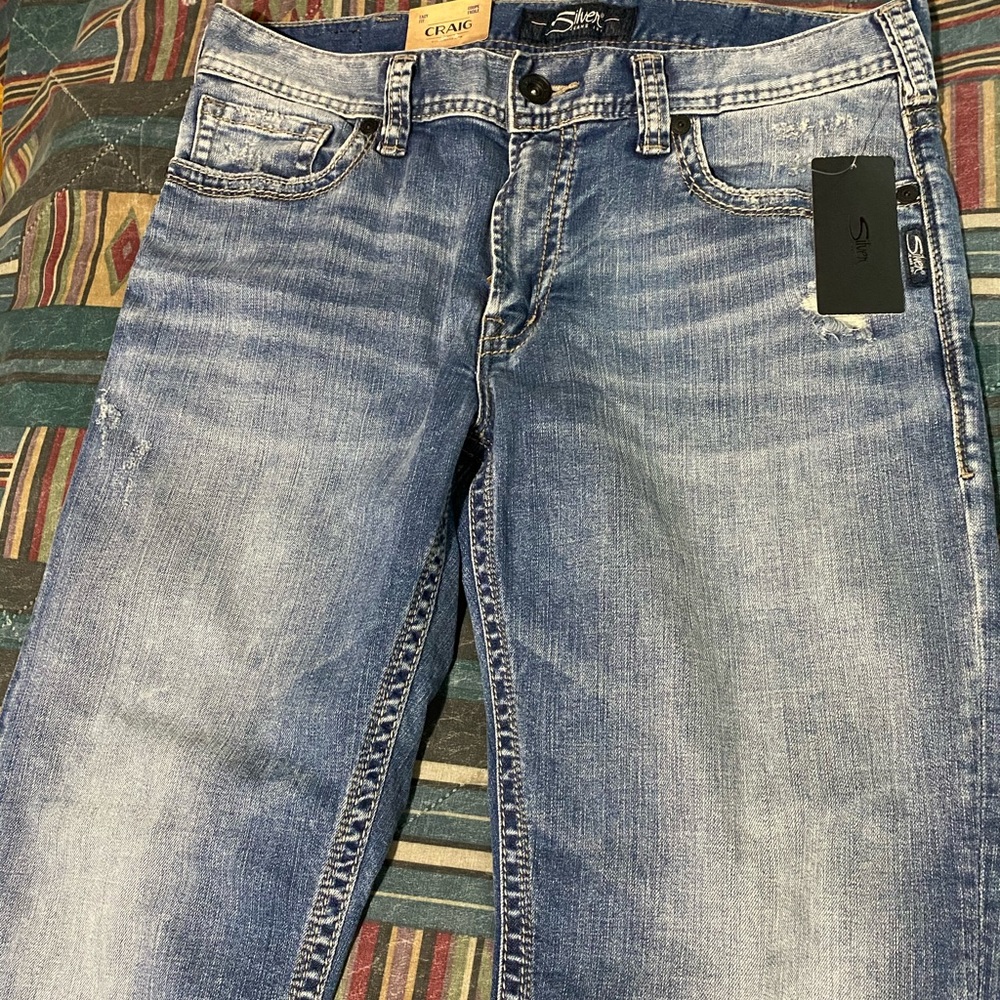 Silver jean